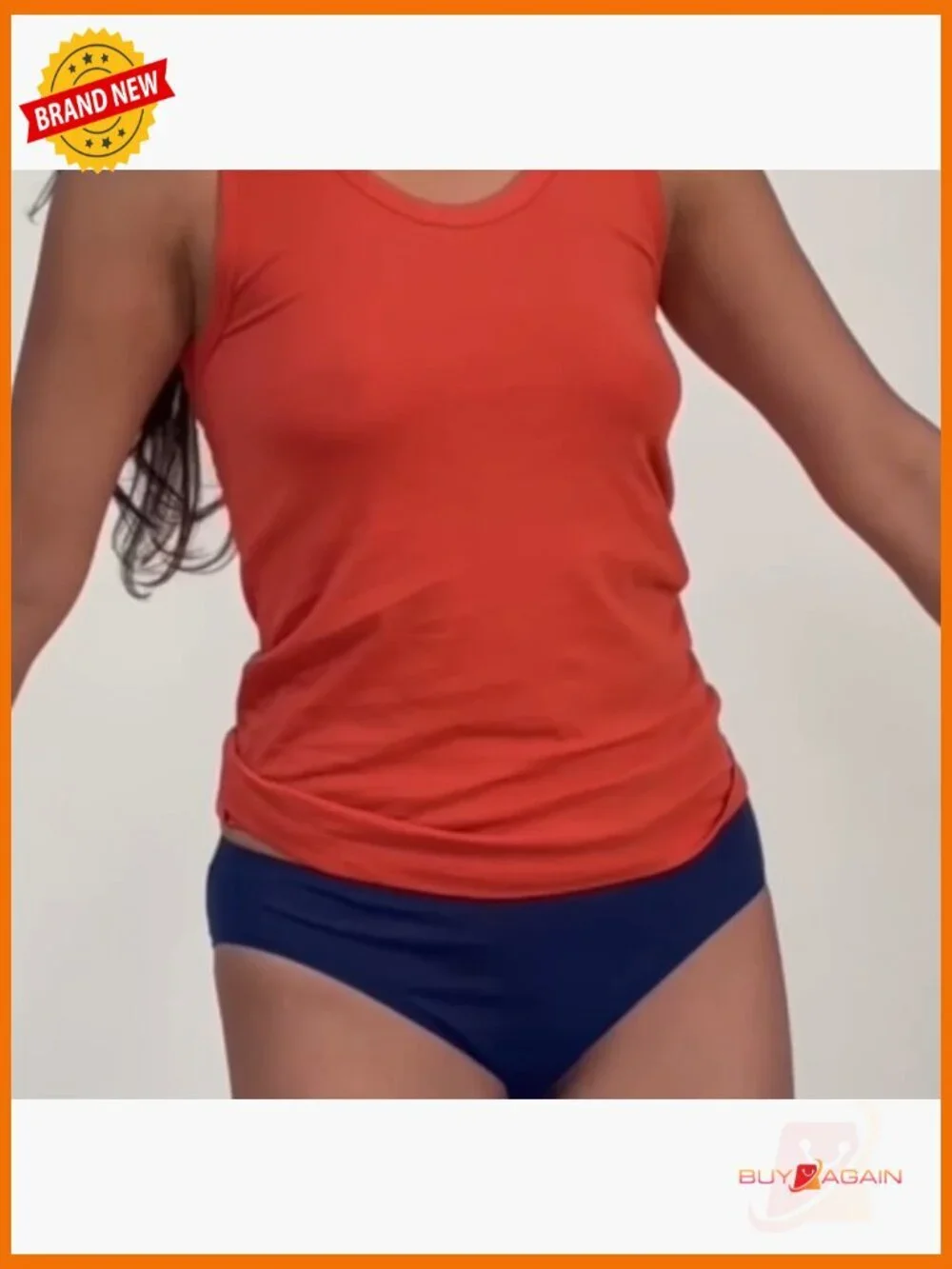 Organic Cotton Tanga Panties - Soft Breathable Fairtrade Pima Cotton Underwear